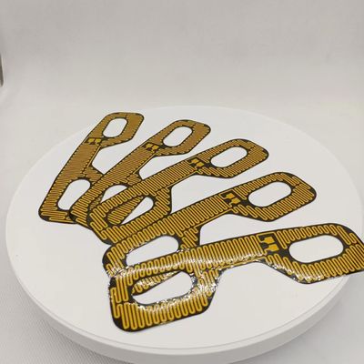 Almofada de aquecimento flexível do Polyimide, elemento de aquecimento de Graphene para a placa de aquecimento de alumínio