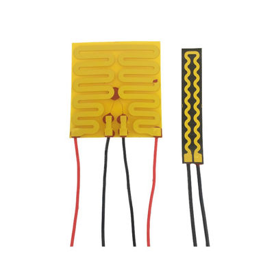 Polyimide elétrico Heater Element Yellow Black Color para o Straightener do cabelo