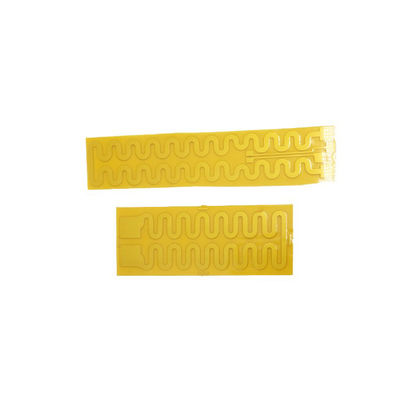 Polyimide elétrico Heater Element Yellow Black Color para o Straightener do cabelo