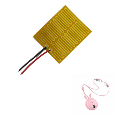 Calefator flexível do filme da bateria de carro, Polyimide elemento de aquecimento de 5 volts 260 graus