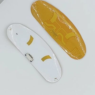 Material de aquecimento elétrico flexível branco do cobre do Polyimide do filme de múltiplos propósitos