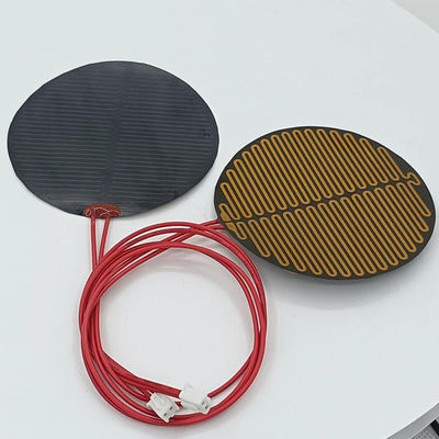 Círculo de aquecimento infravermelho distante do filme 80mm do PI de Graphene com controle de temperatura exato