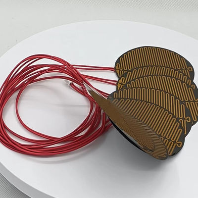 Círculo de aquecimento infravermelho distante do filme 80mm do PI de Graphene com controle de temperatura exato
