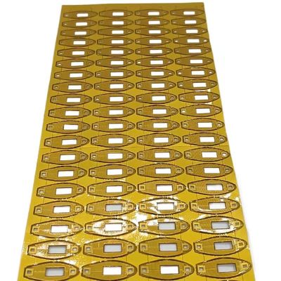 Polyimide de múltiplos propósitos Heater Element, almofada de aquecimento pequena 12v com cor preta amarela