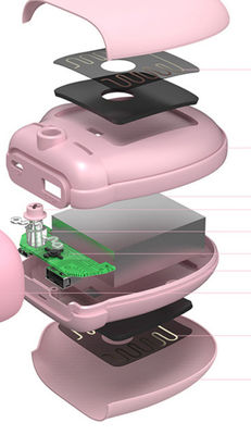Polyimide fino pequeno Heater Element For Hand Warmer 23mm×34mm