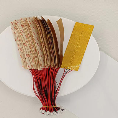 filme fino do aquecimento do Polyimide de 0.1mm, descansos em forma de u de Heater For do Kapton feito sob encomenda flexível