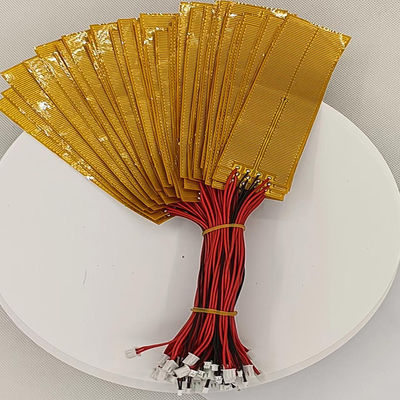 filme fino do aquecimento do Polyimide de 0.1mm, descansos em forma de u de Heater For do Kapton feito sob encomenda flexível
