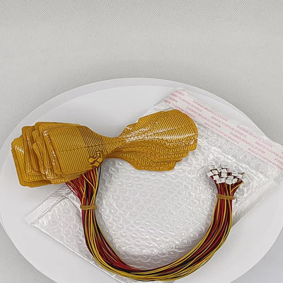 filme fino do aquecimento do Polyimide de 0.1mm, descansos em forma de u de Heater For do Kapton feito sob encomenda flexível