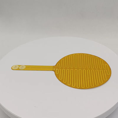 Calefator da folha do Polyimide da forma redonda, Heater For Leg Massager flexível feita sob encomenda