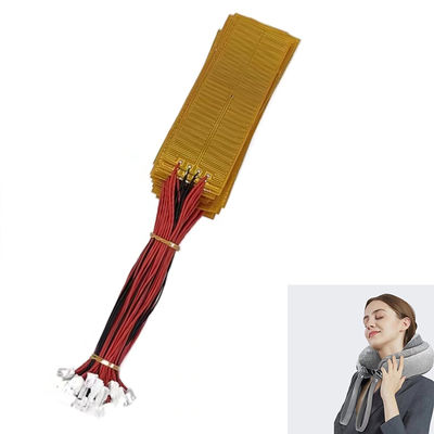 Calefator elétrico do filme do pi amarelo da espessura de 0.1mm - de 1mm/cor preta