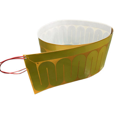 1.5VAC-500VAC Flexível Pi Film Heater 0.1mm-1mm espessura Suporte personalizado