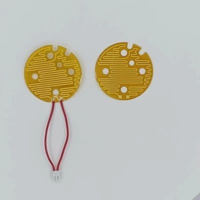 Tamanho personalizado Elementos de aquecimento de poliimida Espessura 0,1 mm-1 mm Durável