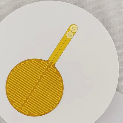 Aquecedor flexível com elemento de aquecimento de cobre perfeito para aplicações industriais de aquecimento
