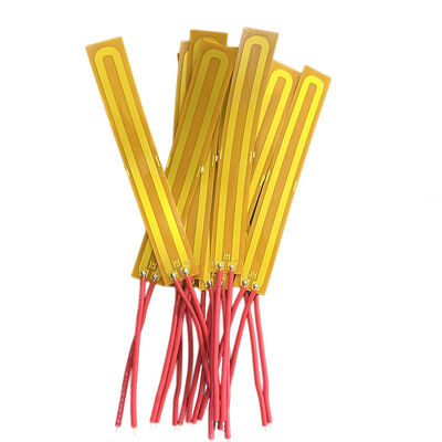 Elemento de aquecimento PI personalizado aquecedor de folha de película fina gravada para dispositivos de beleza